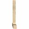 Ekena Millwork Portland Rough Sawn Timber Gable Bracket, Douglas Fir, 108"W x 36"H x 4"D x 4"F, 8/12 Pitch GBW108X36X0404POR00RDF - alternate 2